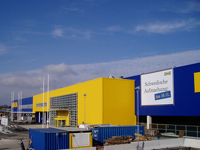 IKEA Salzburg Neubau Einrichtungshaus