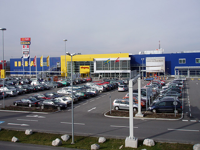 IKEA Linz Neubau Einrichtungshaus